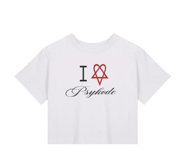 I <3 PSYKODE WHITE BABYTEE
