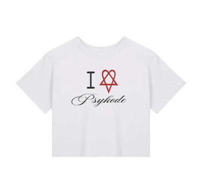 I <3 PSYKODE WHITE BABYTEE