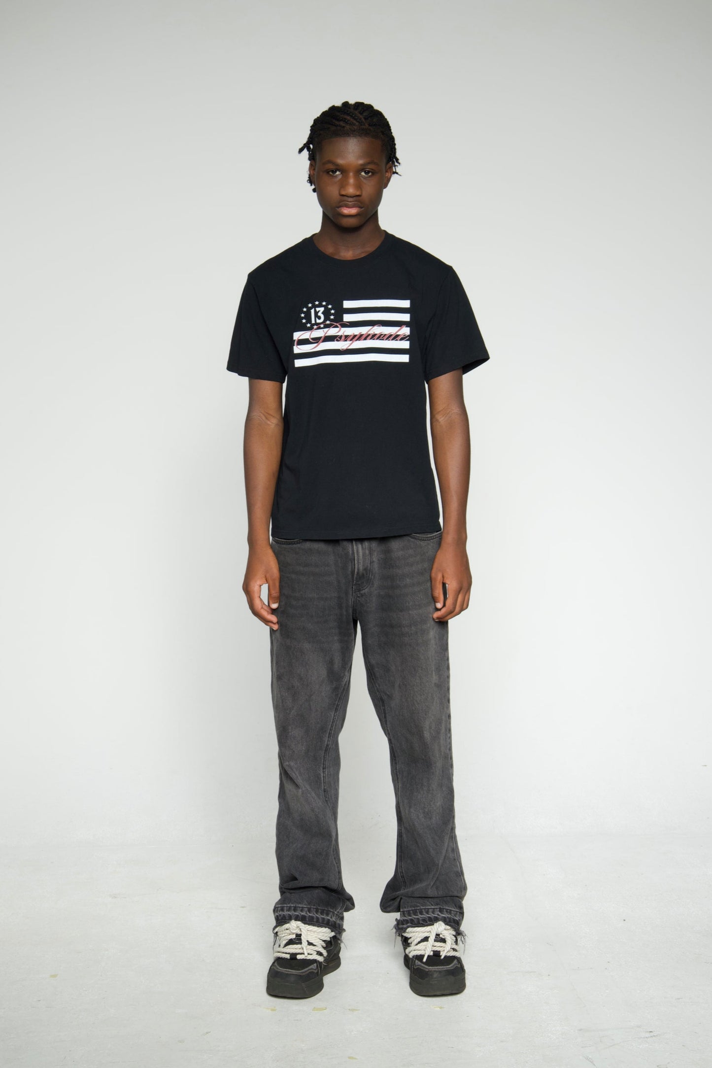 FLAG SHIRT BLACK